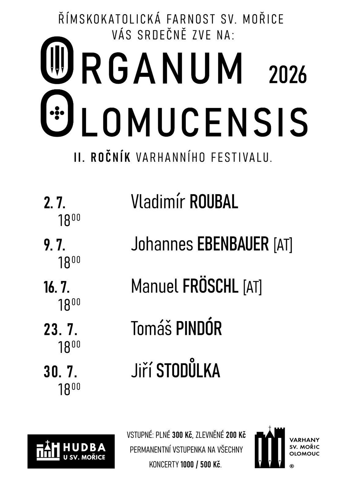 Organum Olomucensis 2026 - Tomáš Pindór